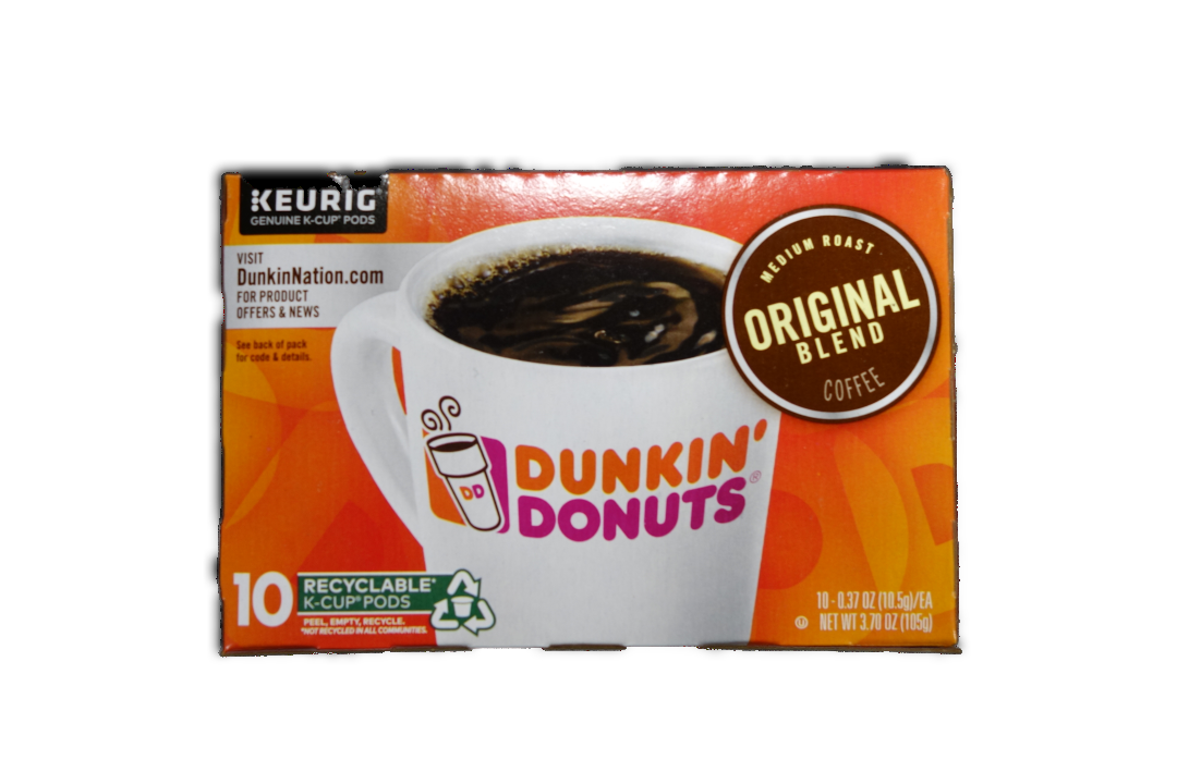 Dunkin Donuts K Cups Orig Blend 10ct
